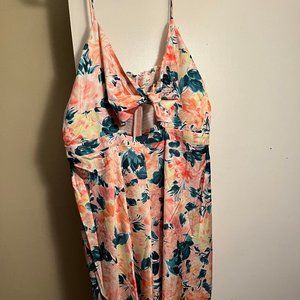 NWT 2X For Love & Lemons Women's Holis Midi Dress Cocktail